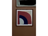 LDA Plakat inkl. ramme i valnøddetræ fra AYTM - L48xW2xH48 cm.