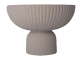 2 stk. krukker i grå keramik fra Au Maison - 15x22x22 cm