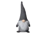 Lauvring, Marius nisse, grå, stof - 34x14x11