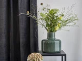 Villa Collection, Lilje Vase, Sand/Lysblå, Ø:23,1 x H:18,8 cm 