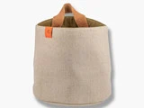 Mette Ditmer, SORT-IT kurv, sand, W18 x L18 x H16 cm