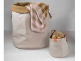 Mette Ditmer, SORT-IT kurv, sand, W18 x L18 x H16 cm