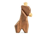 Fablewood, Lille Giraf, Valnød, Ask, H: 11 L: 6 B: 2 cm