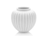 Lucie Kaas, Vase, Schollert Collection, hvid, H10 cm
