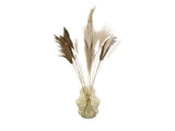 Columbine, Distinct, vase, small, mosgrøn, glas, H: 25 x D: 20 cm