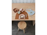 OYOY, Rainbow tallerken & skål, Silikone, Dusty Blue/Clay