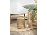 Ib Laursen, Taburet, Natur, Rattan, H:45 x Ø:40 cm