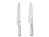 SHARP brødkniv & kokkekniv i japansk stål fra Stelton - L43,5 cm, L40 cm