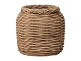 Lauvring, Adelina potte, natur, Ø15xH14 cm