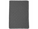 BUTTERFLY sengetæppe i sort fra METTE DITMER - L:260 x B:250 cm