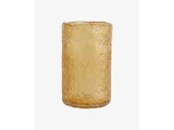 Nordal, CLYDE, Vase, Ravgul, Glas, H:25 x Dia: 15 cm 