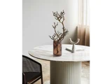 Nordal, CLYDE, Vase, Brun, Glas, H:25 x Dia: 15 cm