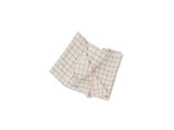 OYOY, Grid dug, Offwhite/red, bomuld, H260 x W140 cm