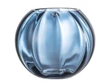 Bloomingville, Abas Vase, Blå, Ø18xH15 cm
