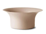 Normann Copenhagen, Tuba skål, gylden khaki, H17 x Ø39 cm