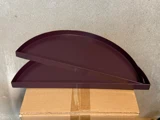 2 stk. UNITY bakke i bordeaux fra AYTM 