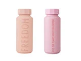 Design Letters, Termo flaske, 500 ml., nude, H:19.5 x D:7,5 cm