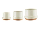 3 stk. Dosel potte fra Pure Culture