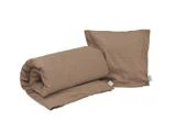 OYOY, Dotty, Sengesæt, Junior, Choko, 100% Organic Cotton, B:100 x L:140 cm