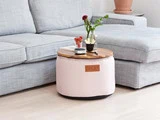 DRUMit flamingo puf inkl. bakke fra SACKit