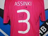 Match worn Kræftens Bekæmpelse-trøje, #3 Frank Assinki