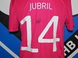 Match worn Kræftens Bekæmpelse-trøje, #14 Jubril Adedeji