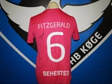 Match worn Kræftens Bekæmpelse-trøje, #6 Kelly Fitzgerald