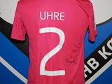 Match worn Kræftens Bekæmpelse-trøje, #2 Maria Uhre Nielsen