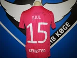 Match worn Kræftens Bekæmpelse-trøje, #15 Laura Juul