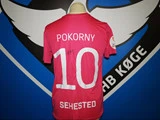 Match worn Kræftens Bekæmpelse-trøje, #10 Maddie Pokorny