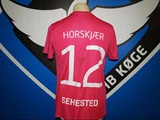 Match worn Kræftens Bekæmpelse-trøje, #12 Rosa Horskjær