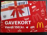 Gavekort til McDonalds