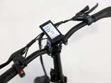 Sort klapsamenlig elcykel fra Nuciga Sport