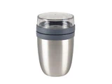 Mepal, Termo Frokostbæger, Ellipse, Børstet stål, 500+200 ml
