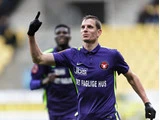 Jonas Borring's match worn-trøje og -shorts fra FC Midtjylland's 2016-17-sæson