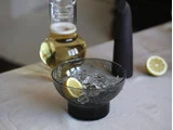 2 stk. Glass bowl no. 50 I mundblæst glas fra Ro Collection - Smoked grey