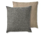 Silkeborg Uldspinderi, Gotland, Pude, Nordic Grey, 100% Pure Wool, L:40 x B:40 cm