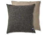 Silkeborg Uldspinderi, Gotland, Pude, Dark Nordic Grey, 100% Pure Wool, L:50 x B:50 cm