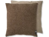 Silkeborg Uldspinderi, Gotland, Pude, Gotland Brown, 100% Pure Wool, L:60 x B:60 cm