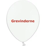 100 festlige balloner med dit eget tryk - konfirmation, bryllup, fest eller firma.