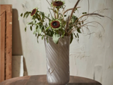 Nordal, HELLE, Vase, Råhvid, Glas, H:30 x B:18,5 cm