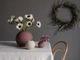 Cooee Design, Ball, Vase, Cinder Rose, Keramik, H:8 x Dia:8 cm