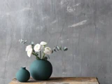 Cooee Design, Ball, Vase, Dark Green, Keramik, H:20 x Dia:20 cm