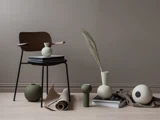 Cooee Design, Ball, Vase, Olive, Keramik, H:20 x Dia:20 cm