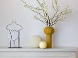 Cooee Design, Pastille, Vase, Shell, Keramik, L:15 × B:4 × H:14 cm