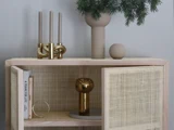 Cooee Design, Pillar, Vase, Gold, Keramik, H:24 x Dia:12 cm