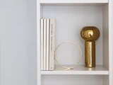 Cooee Design, Pillar, Vase, Gold, Keramik, H:24 x Dia:12 cm