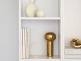Cooee Design, Pillar, Vase, Gold, Keramik, H:24 x Dia:12 cm