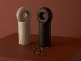 OYOY, hoop, salt, peber, kværn, ask, natur, Ø7,5 x H16,5 cm 