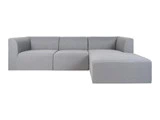 Højrevendt Asta sofa i lysegrå fra offurnitures - Brugt til udstilling